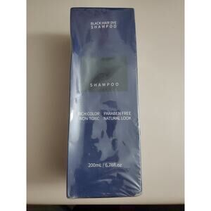 Black Hair Shampoo 200 mL, New, Sealed
